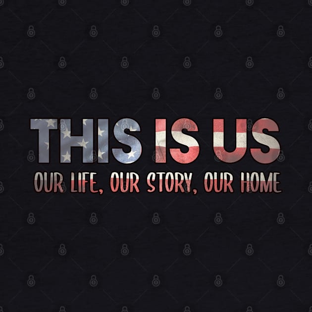 This Is US - america flag by Egit